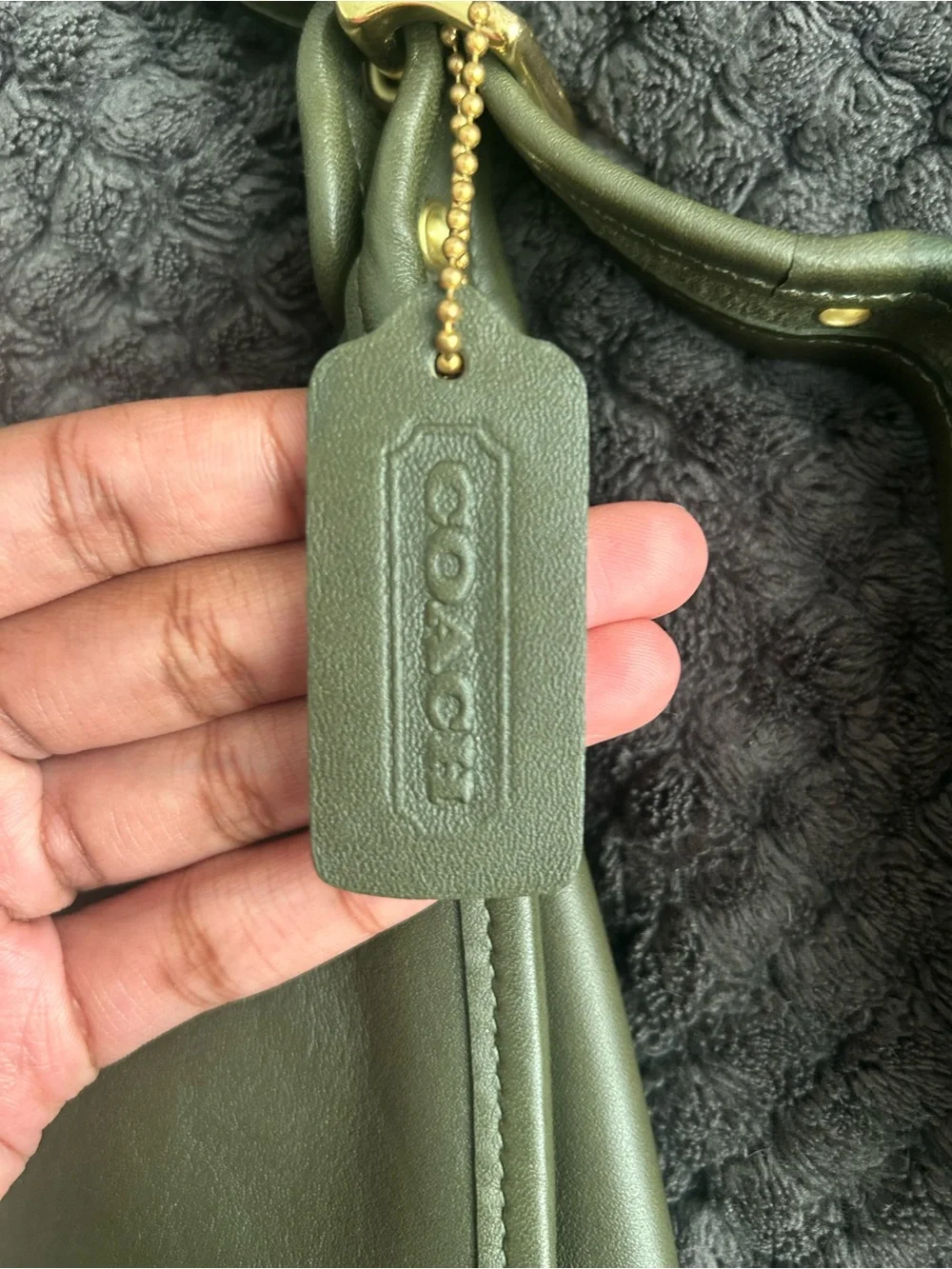Vintage Olive Green Janice Riccardi-Disanto's Legacy Bag